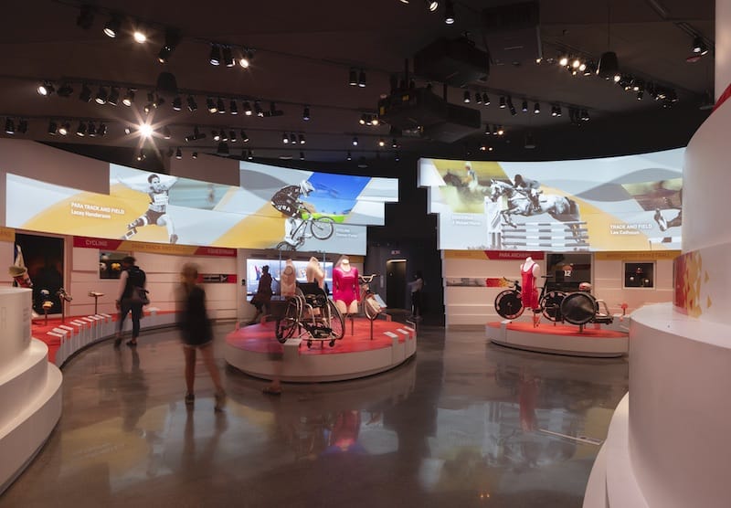 Summer Games gallery at the U.S. Olympic and Paralympic Museum