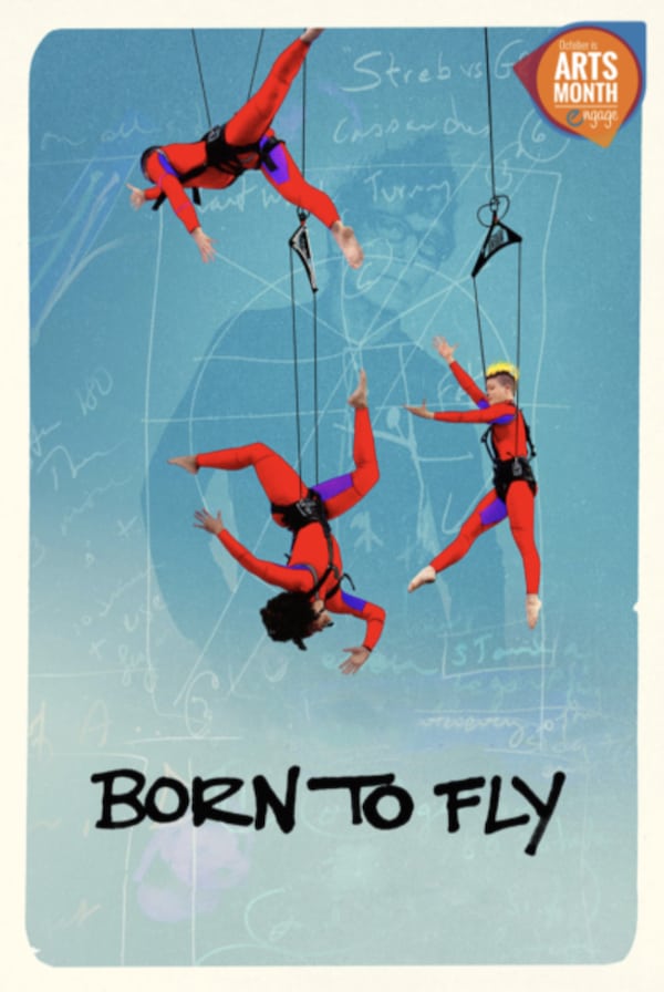 Rocky Mountain Women's Film "Born to Fly" Poster.
