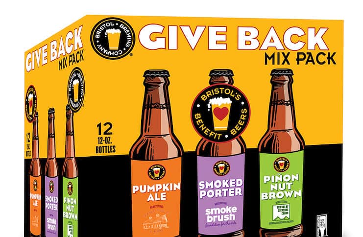 Bristol Give Back Mix Pack, some of Colorado Springs best seasonal beers