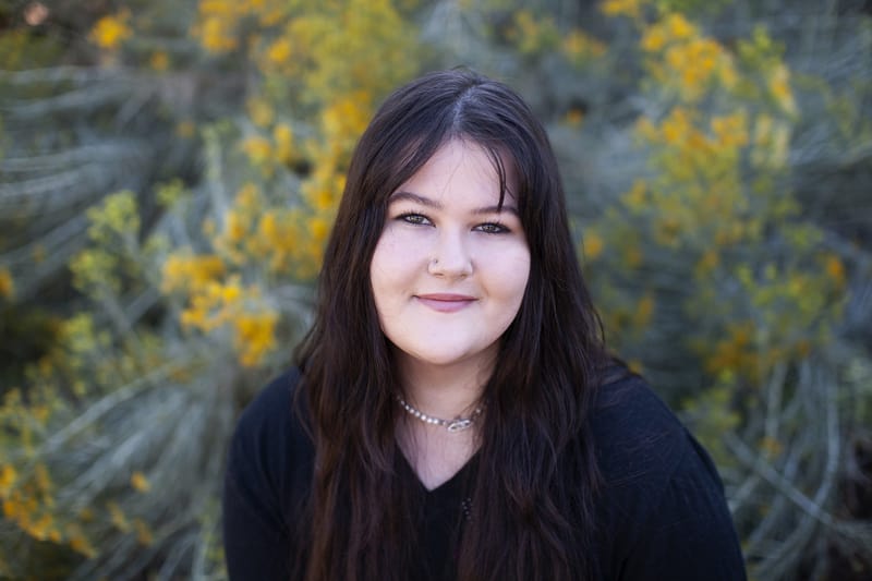 Ahna Wolff, student who volunteers for local cemeteries, headshot