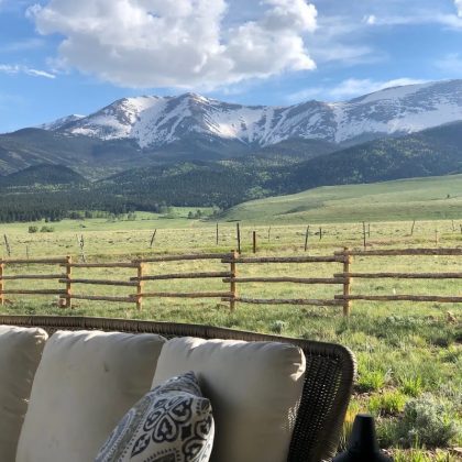 Incredible views from the large screened porch.