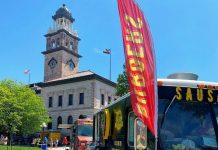 Food Truck Tuesdays Are Back at the Pioneers Museum Solsage food truck at the Colorado Springs Pioneers Museum