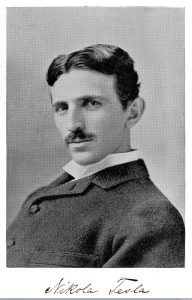 Nikola Tesla portrait