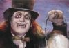 Spooky Celebrities of Colorado Springs A painting by Phil Lear depicts Lon Chaney, one of Colorado Springs spooky celebrities.