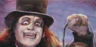 A painting by Phil Lear depicts Lon Chaney, one of Colorado Springs spooky celebrities.