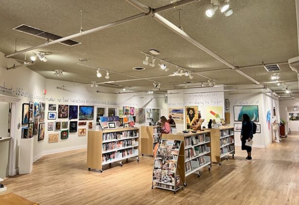 The public Intemann Gallery at the Manitou Art Center