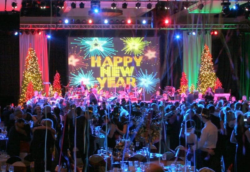 Party goers at the Broadmoor New Year's Eve Gala