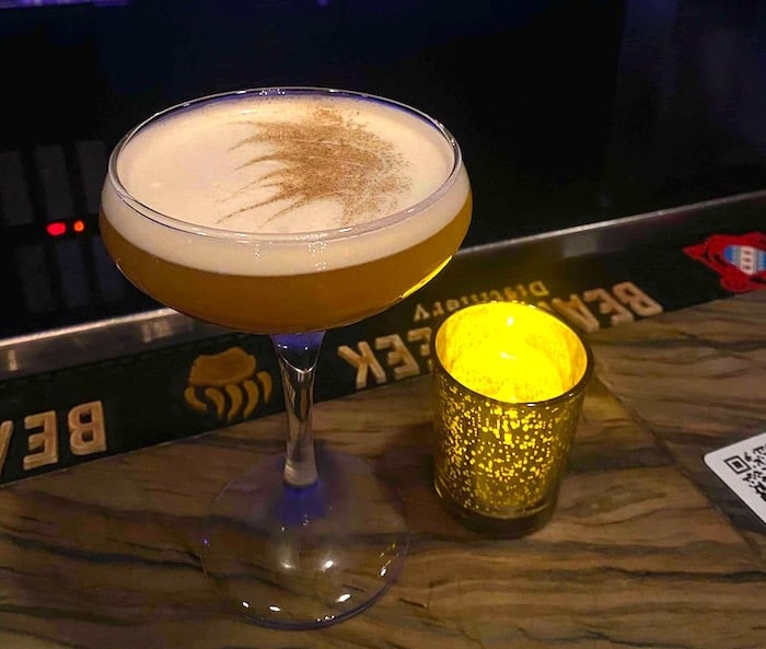 Drinks and candlelight at Shame and Regret in Colorado Springs.