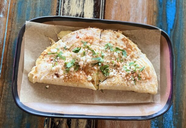 Lobster quesadilla at Zocalo, a new downtown restaurant in Colorado Springs
