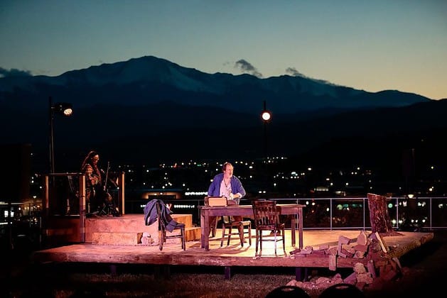 Theatreworks Shakespeare outdoors at the Ent Center in Colorado Springs.