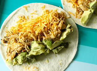 Cafe Rio Cafe RIo chicken tacos