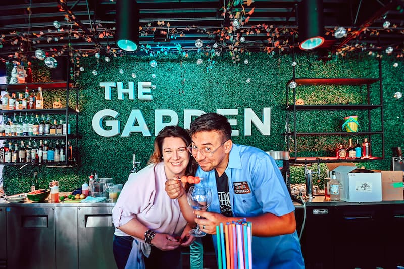 Bartenders at Colorful Colorado at the Garden in Colorado Springs