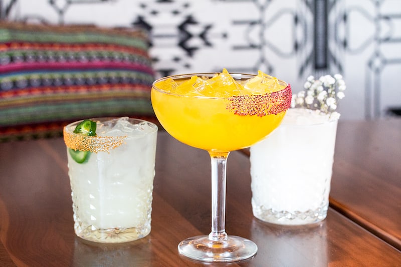 Craft cocktails at My Neighbor Felix, a new Mexican restaurant opening in Colorado Springs August 2023.