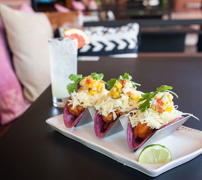 Tacos at My Neighbor Felix, a new Mexican restaurant in Promenade Shops at Briargate on the north side of Colorado Springs.