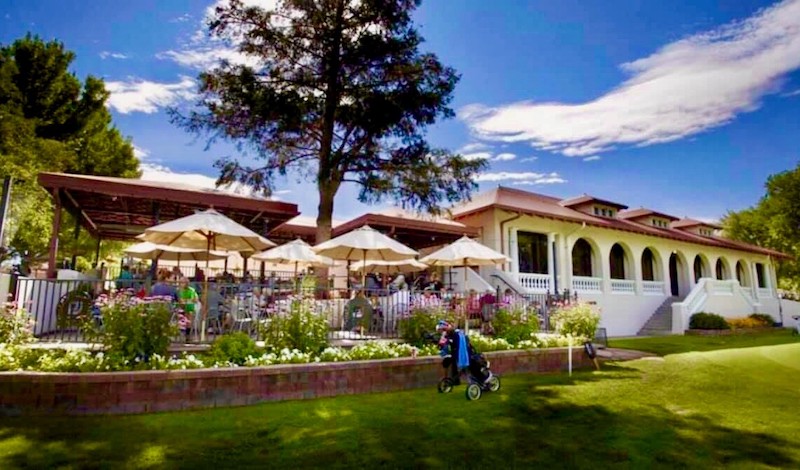 The historic Patty Jewett Bar and Grill has one of the best patios in Colorado Springs for outdoor dining