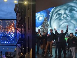 5 Best Things to Do in Colorado Springs This Weekend LED lights bring AdAmAn Alley to life with its illuminated murals in downtown Colorado Springs. It is the site of Revel Dance Party, one of the best things to do this weekend in Colorado Springs.