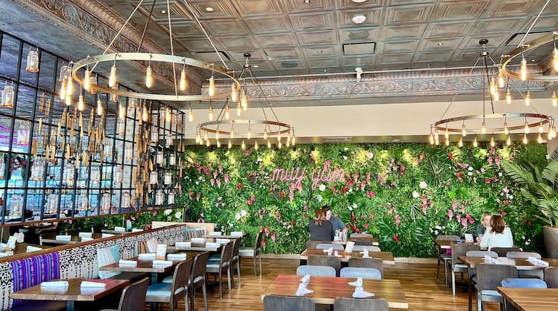 Interior of new restaurant My Neighbor Felix, at Briargate in Colorado Springs