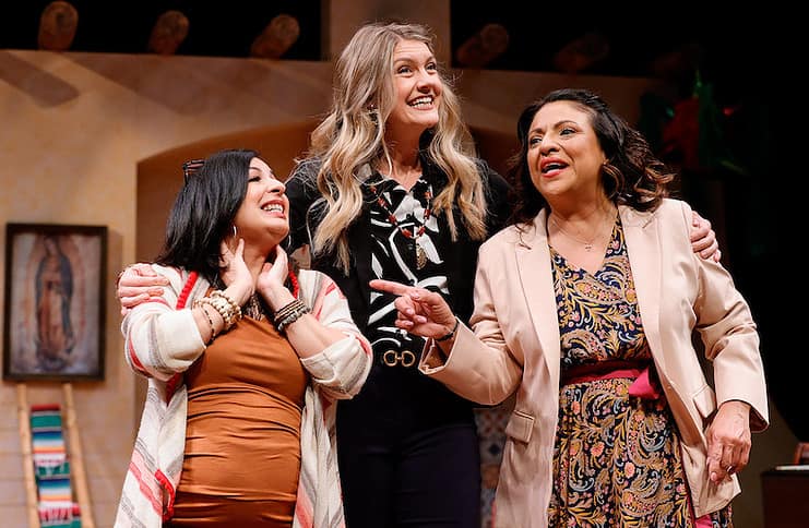 The cast of DreamHouse performs the Theatreworks play DreamHouse