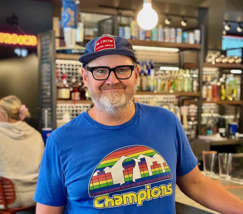 Pete Turner at the opening of Illegal Pete's Colorado Springs in April 2024.