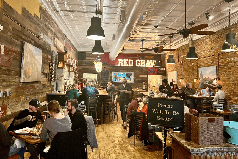 Inside Red Gravy in Downtown Colorado Springs. Photo by Jeremy Jones.