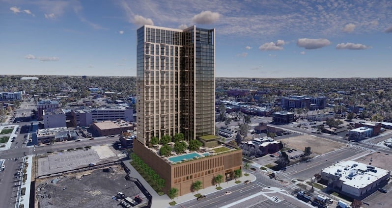 VeLa Parkview would be the tallest building on the Colorado Springs skyline.