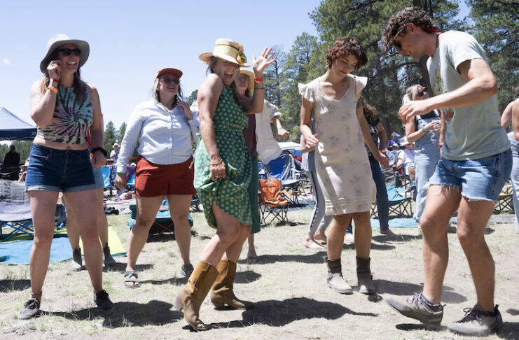 Dancers at MeadowGrass Music Festival.