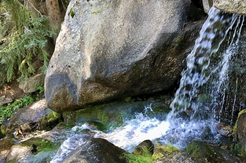 Catamount Falls in Green Mountain Falls.