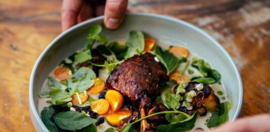 Colorado Restaurants Win Big at 2024 James Beard Awards A dish inspired by tom kha at The Wolf's Tailor in Denver. Its parent group ID EST won Best Restaurateur in the nation at the 2024 James Beard Awards.