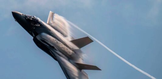The Pikes Peak Regional Airshow Returns: Meet the Planes An Air Force F35A Demonstration Team jet screams through the skies.