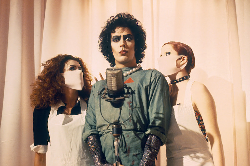 Frank-N-Furter, the main character in The Rocky Horror Picture Show, screening this Halloween in Colorado Springs at Ivywild School for its 50tj anniversary.