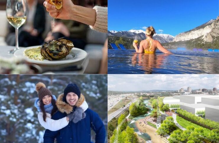 Food, hot springs, couple on a date, downtown creek walk are all part of our best articles about Colorado Springs this year.