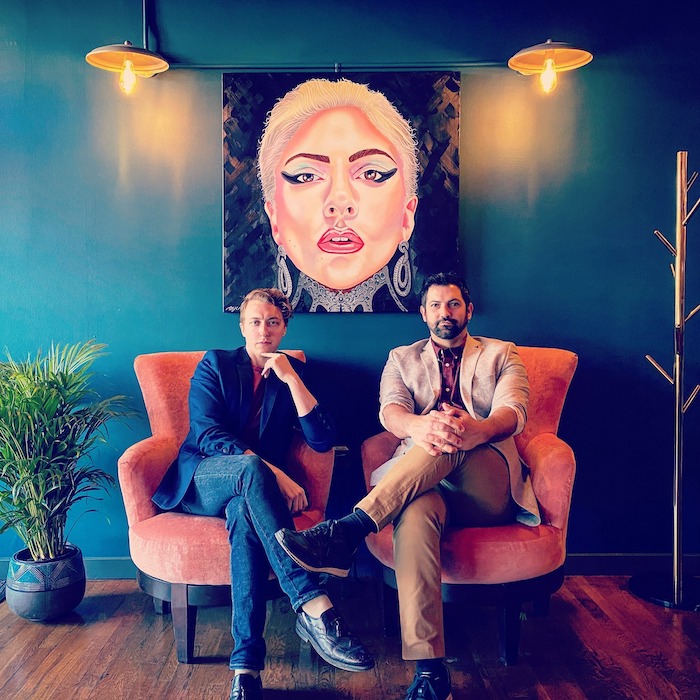 Icons nightclub owners, from left, John Wolfe and Josh Franklin.