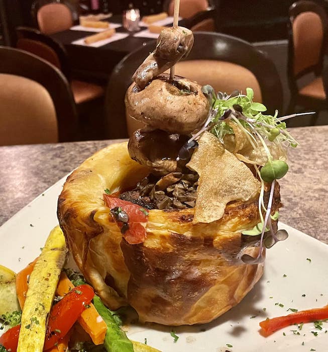Beef Wellington at Carlos' Bistro in Colorado Springs.
