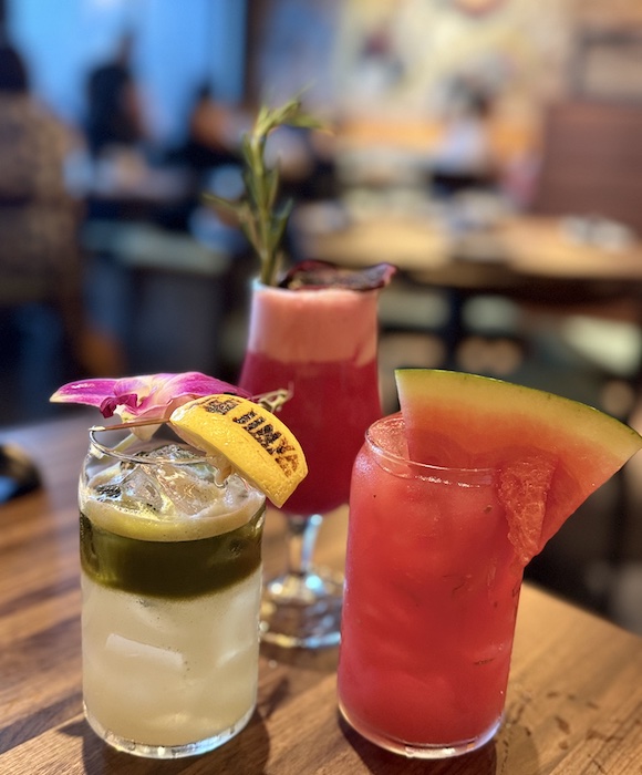 Cocktails and cocktails at Jinya Ramen Bar