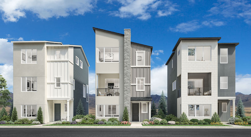 Toll Brothers new contemporary home designs at Gold Hill Mesa in Colorado Springs