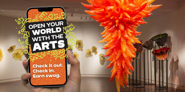 The Arts Month Arts Passport in the Fine Arts Center