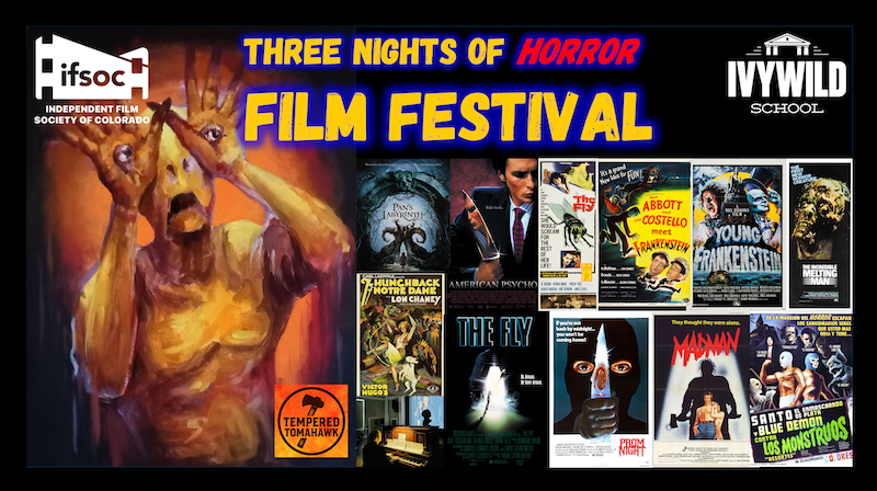 Three Nights of Horror Halloween film festival in Colorado Springs