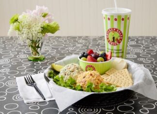 Chicken Salad Chick A meal and drink at Chicken Salad Chick in Monument, Colorado