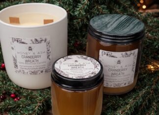 Green Mtn Haven Candles and greenery at Green Mtn Haven, a new studio for clean candles and organic crafting in downtown Colorado Springs.