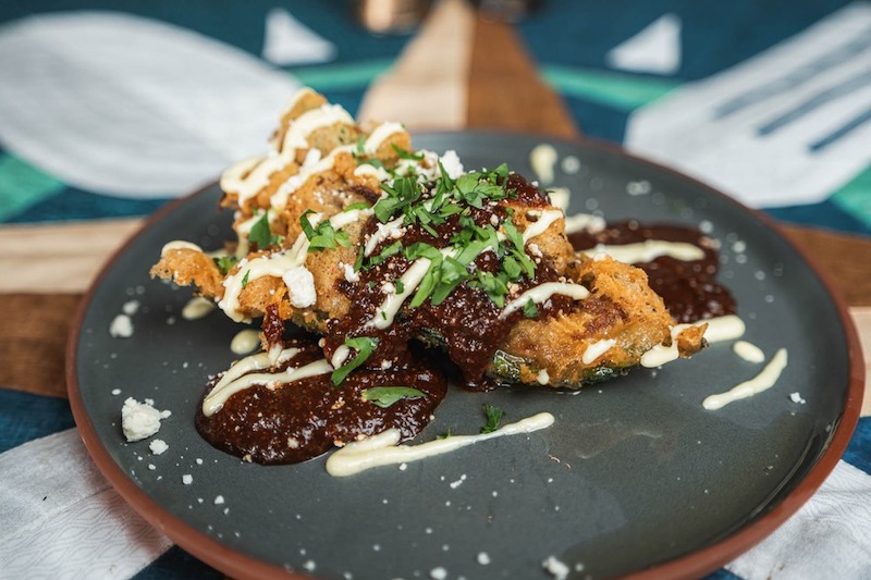 An entree at Base Camp Restaurant in Old Colorado City.