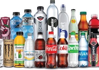 Swire Coca-Cola, USA Lineup of drinks made by Coca Cola and distributed by Swire Coca Cola in the Western U.S.