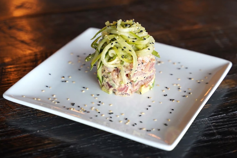 Tuna Tartare at Atmosphere Gastropub