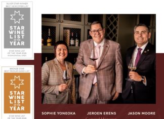 Roth’s Sea & Steak Receives Prestigious Wine Awards The team behind the wine program at Roth's Sea & Steak restaurant and its Star Wine List awards.
