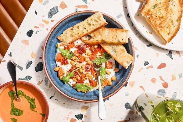 Winter Whipped Cottage Cheese Bowl at Snooze.