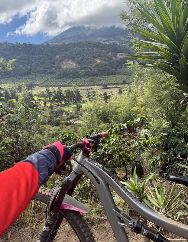Views from the mountain bike trails at Carmona, Guatemala.