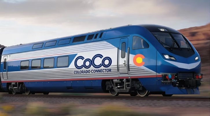 Front Range Passenger Rail train Name the Train option CoCo