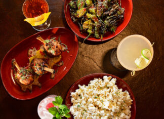 New Winter Menu at Ryze Skyline Lounge New menu items at Ryze, including shishito peppers and chicken lollipops. Photo courtesy of Ryze Skyline Lounge.