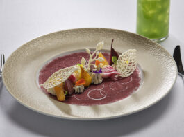 The 30 Best Restaurants in Colorado Springs Steak and beet salad at Roth's Sea and Steak, one of the best restaurants in Colorado Springs.