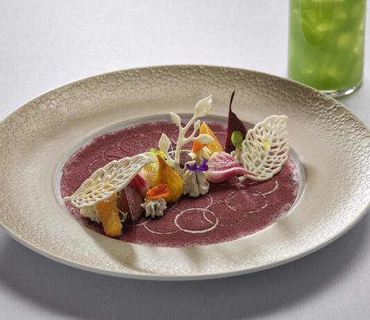 The 30 Best Restaurants in Colorado Springs Steak and beet salad at Roth's Sea and Steak, one of the best restaurants in Colorado Springs.