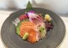 Sashimi Mori-a-wase plate at Sushi Mori in Colorado Springs